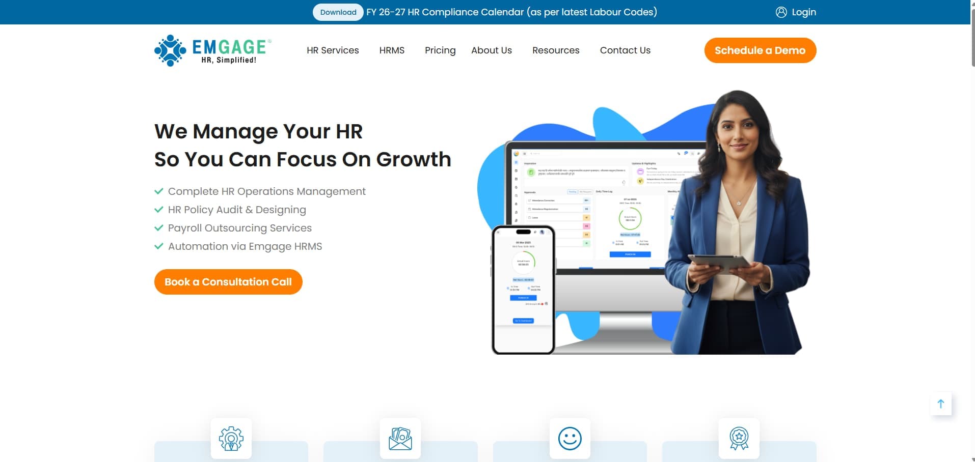Emgage screenshot