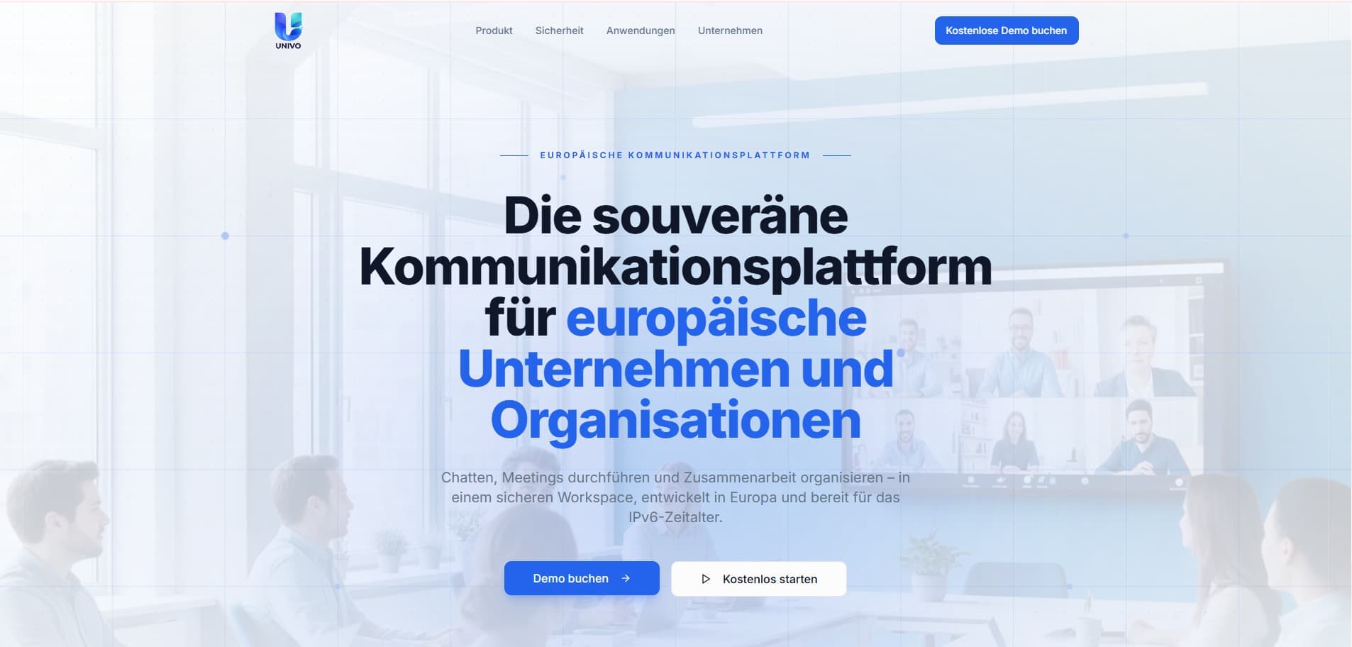 Univo screenshot